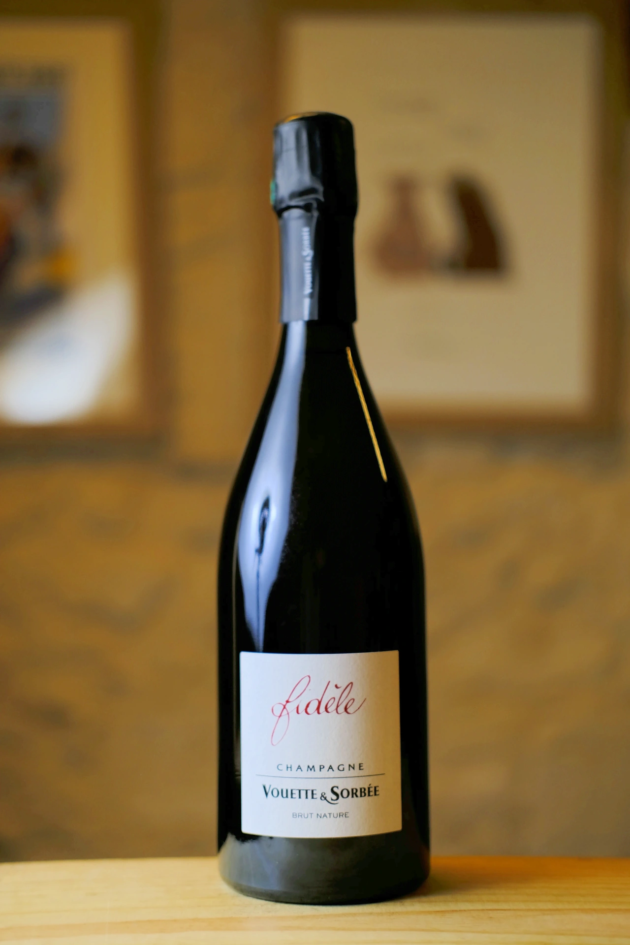 Champagne Vouette et Sorbée  - Fidèle - Blanc de Noirs - Brut Nature - 2021