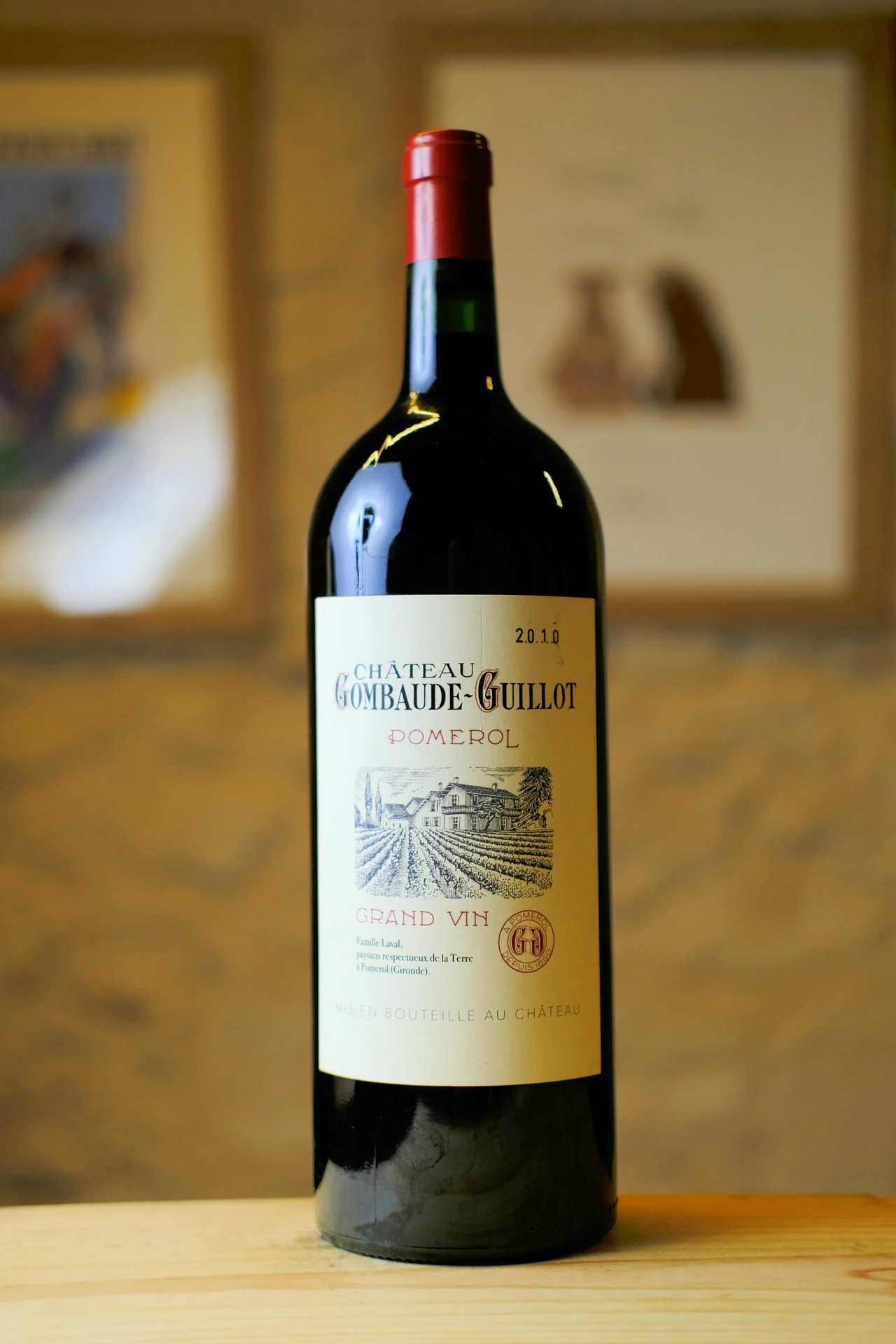 Château Gombaude-Guillot - 2010 -  Pomerol - Magnum