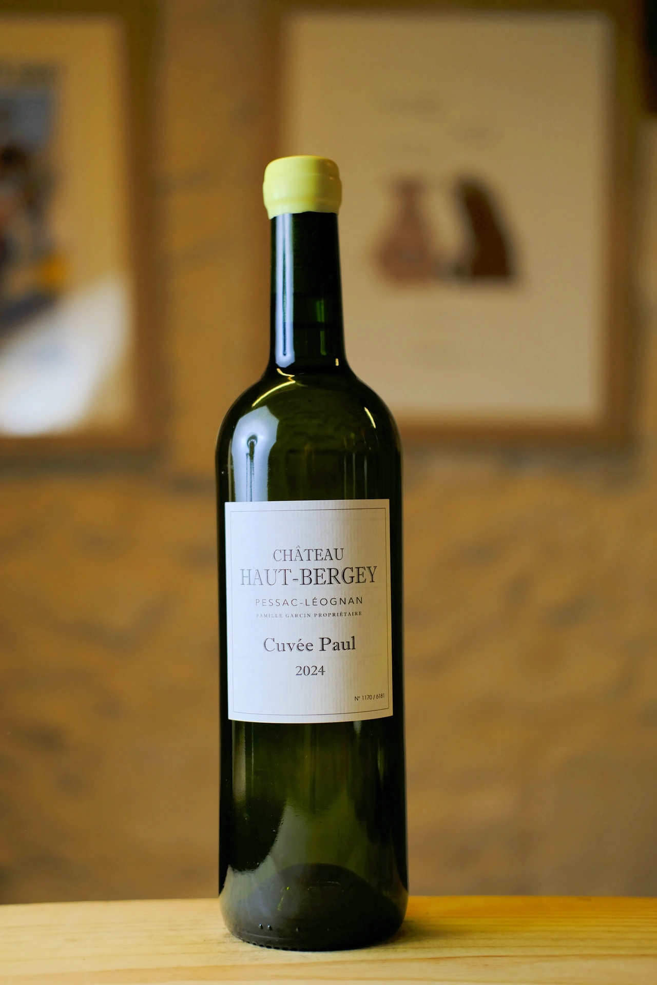 Château Haut Bergey - Cuvée Paul blanc - 2024