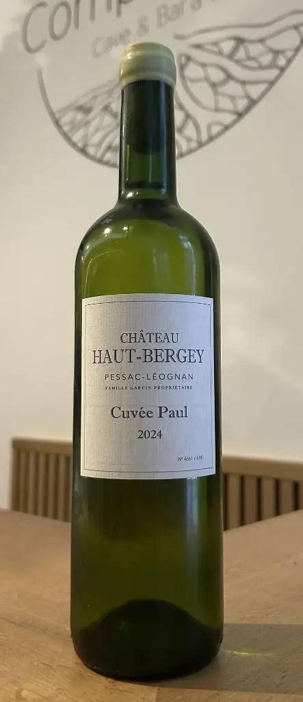 Château Haut Bergey - Cuvée Paul blanc - 2024