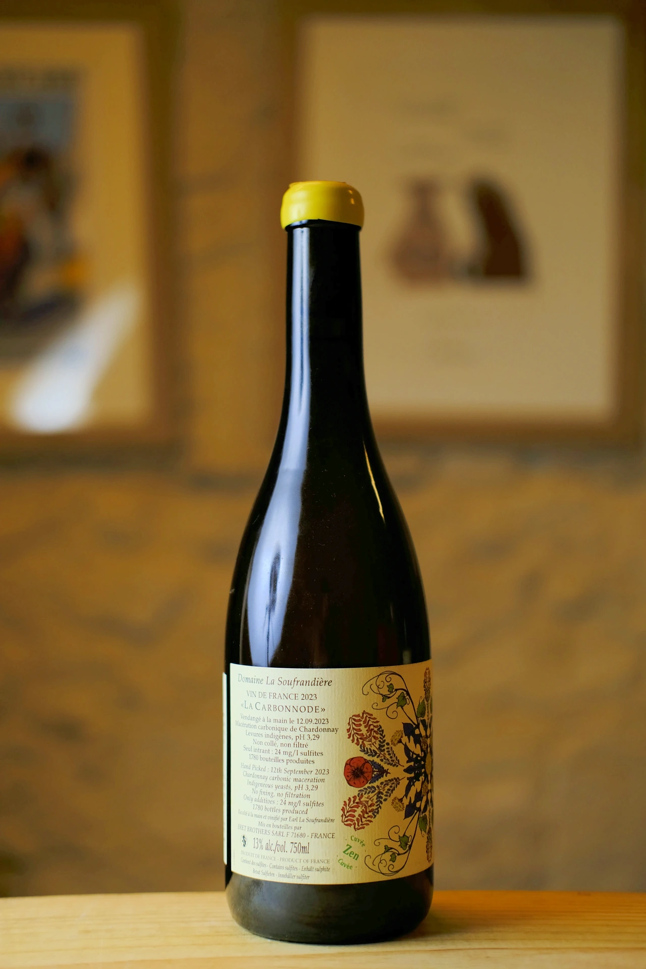 Domaine de la Soufrandière - Vin de France - La Carbonnode