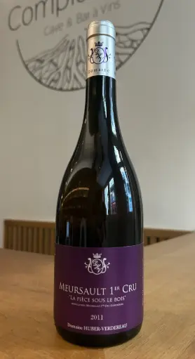 Domaine Huber-Verdereau - Meursault Premier Cru - la Pièce Sous le Bois - 2011