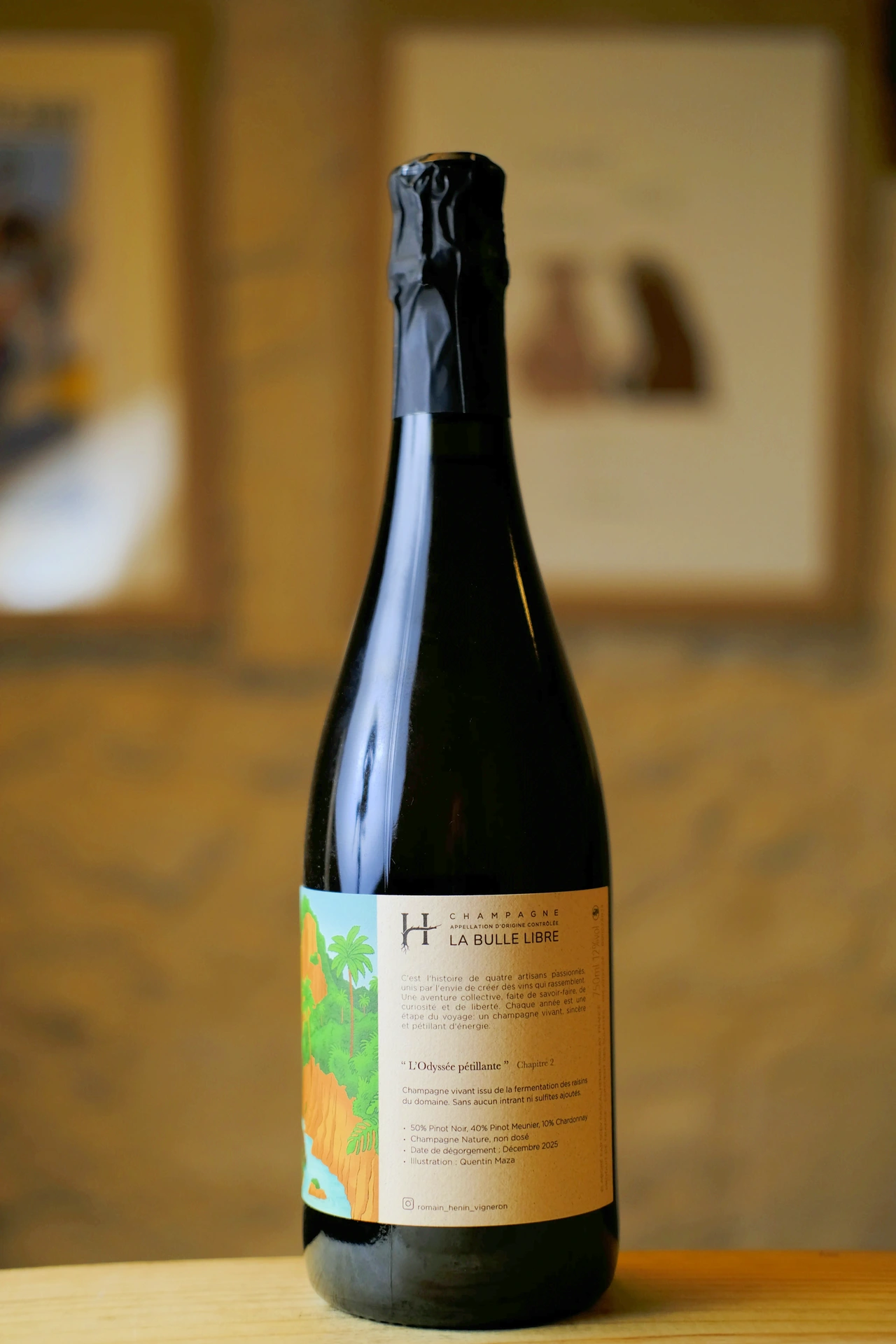 Champagne Romain Henin - L'odyssée Pétillante Chapitre 1